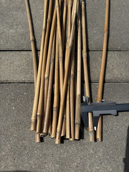 20 szt 100 cm paliki tyczki podpory roslin