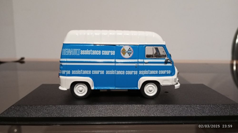 Renault estafette 1968 carrinho de colecionador