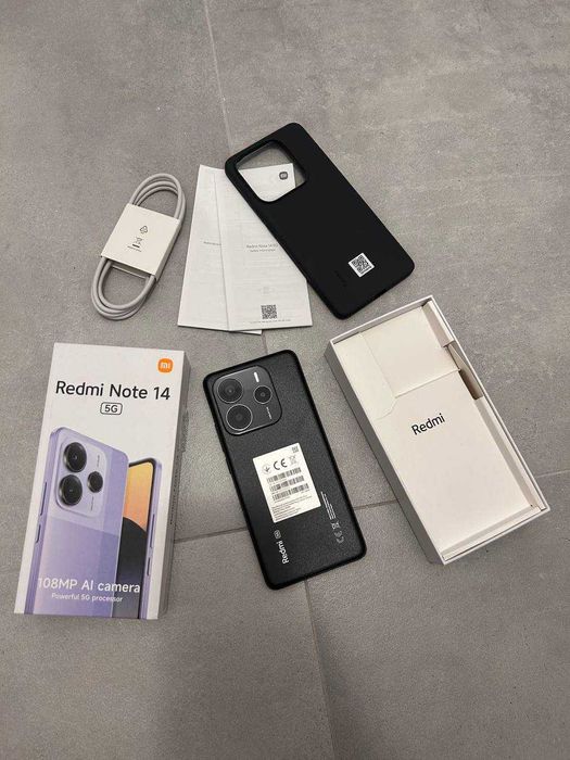 Xiaomi redmi note 14 5G 8+4/256 ЄВРОПА! OPEN BOX
