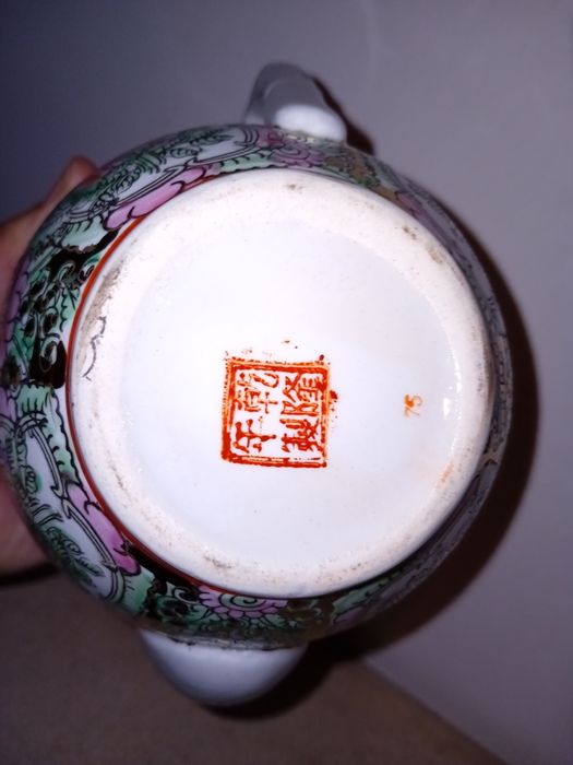 Bule em porcelana chinesa