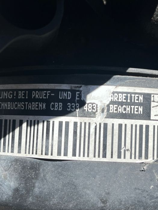 Двигун CBBB 2.0 tdi 125 квт Passat b6 комплектний