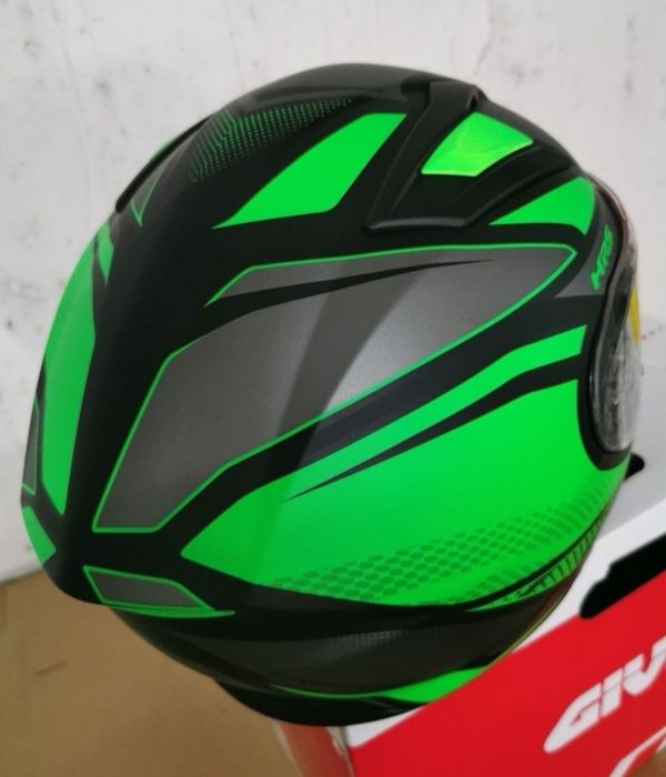 Capacete Givi 50.6 Stoccarda Follow Titanium Green ( NOVOS )