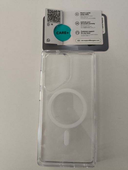 ESR Hybrid Case HaloLock Classic for Galaxy S25 Ultra – Transparent – NEW64752396170753123