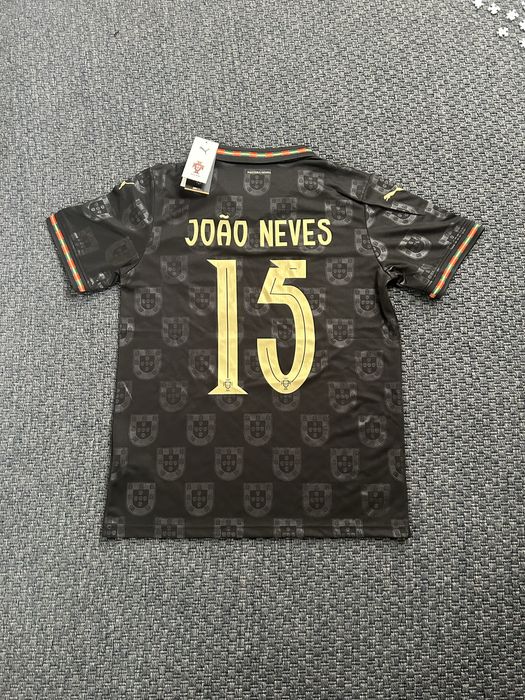 Camisola João Neves Portugal versão Eusébio
