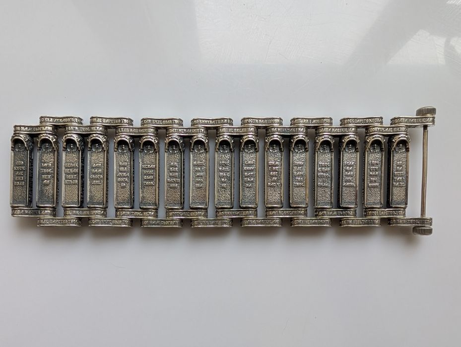 Ексклюзив браслет 550г чоловічий срібний мужской серебряний 925