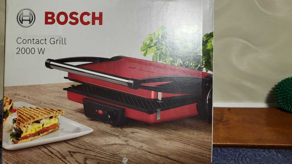 Гриль Bosch. Контактный гриль 3-в-1.
