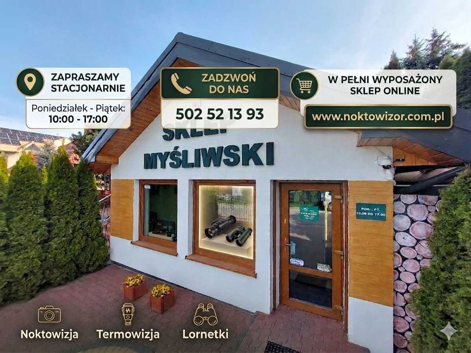 Pastorał myśliwski statyw do lornetki wiatrowki i broni FOX STICK