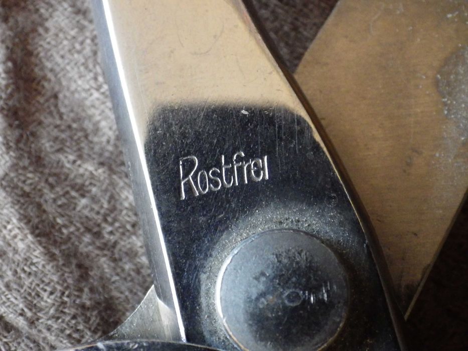 Vintage PRL Sztućce Myśliwskie do Dziczyzny Komplet Raciczki