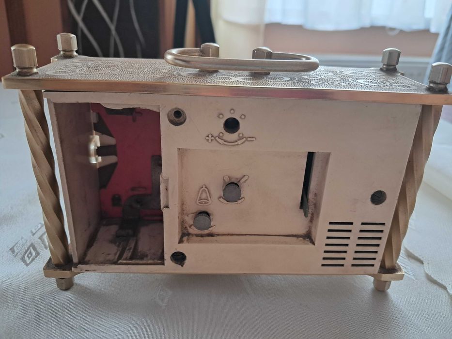 Zegar budzik Slava  stylowy PRL