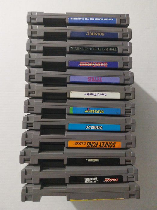Lote jogos NES 2
