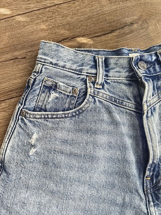 Damskie spodenki jeansowe, wysoki stan, Pepe Jeans