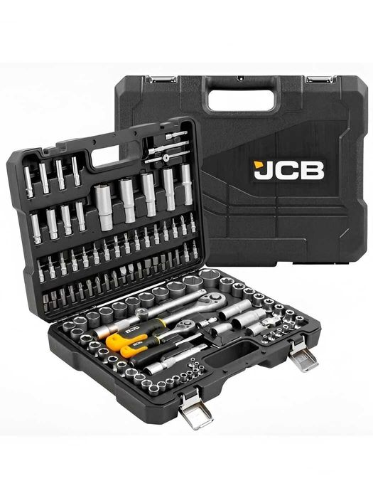 Набір інструментів JCB 108 ел хром-ванадій набор головок ключей PL