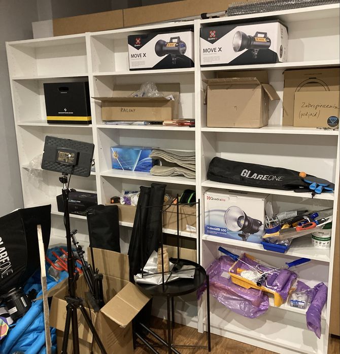 Regał IKEA biały 5 szt