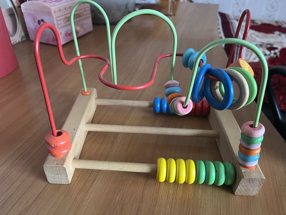 Іграшки дитячі іграшка chicco дзига лабіринт монтессорі