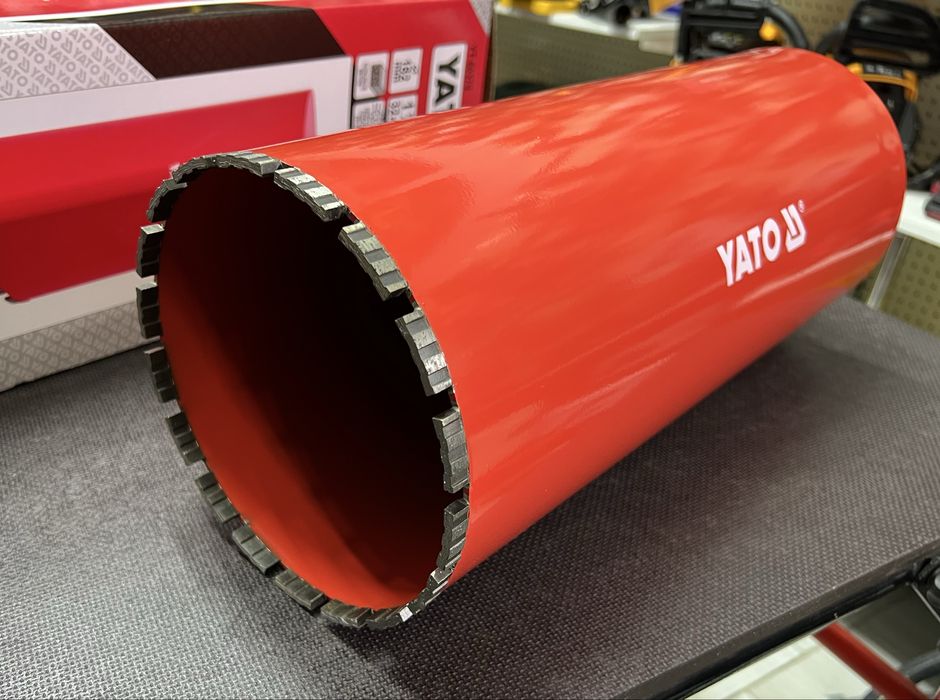 Корончатое сверло Коронка для бурения YATO Ø 182 мм YT-60379