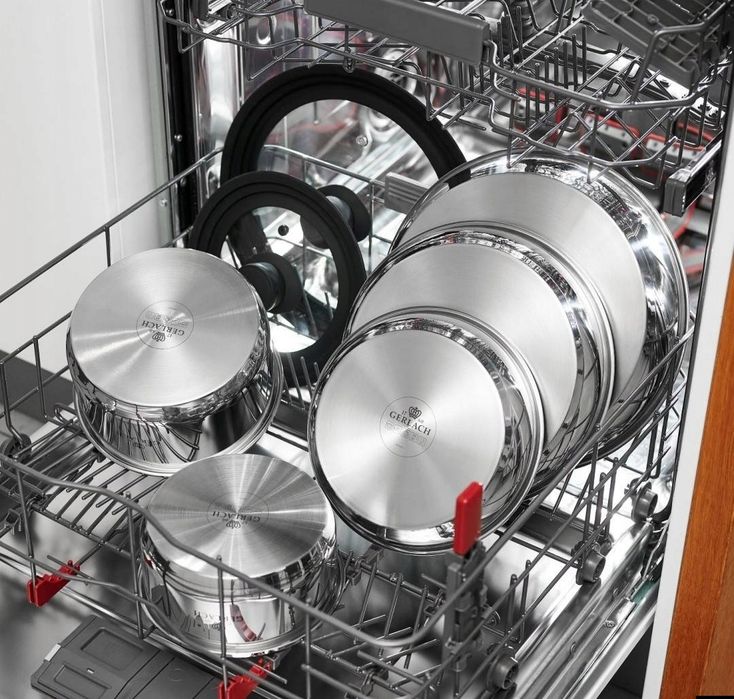 Zestaw garnków Gerlach Smart Steel stal nierdzewna 4 el.