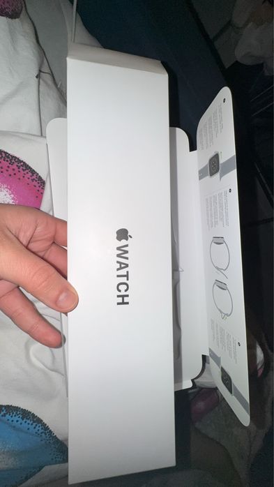 Apple watch SE 40mm srebrny