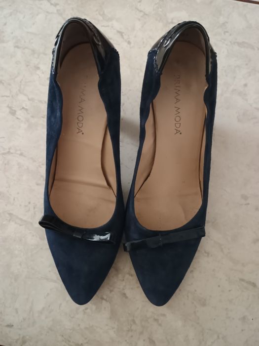 Szpilki zamszowe prima moda