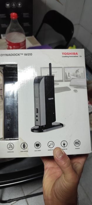Toshiba Dynadock W20 — NOVO / SELADO EM CAIXA