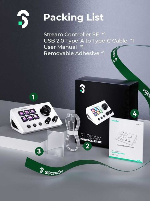 SOOMFON Stream Control Deck SE Kontroler