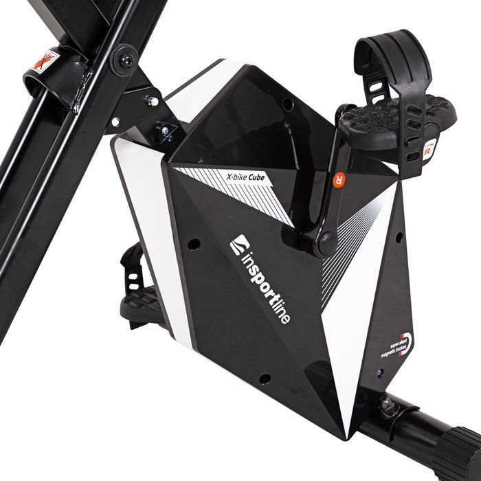 Rower treningowy składany inSPORTline Xbike Cube ∙ magnetyczny