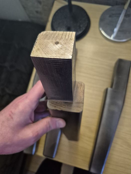 Ніжки на ліжко (дуб)