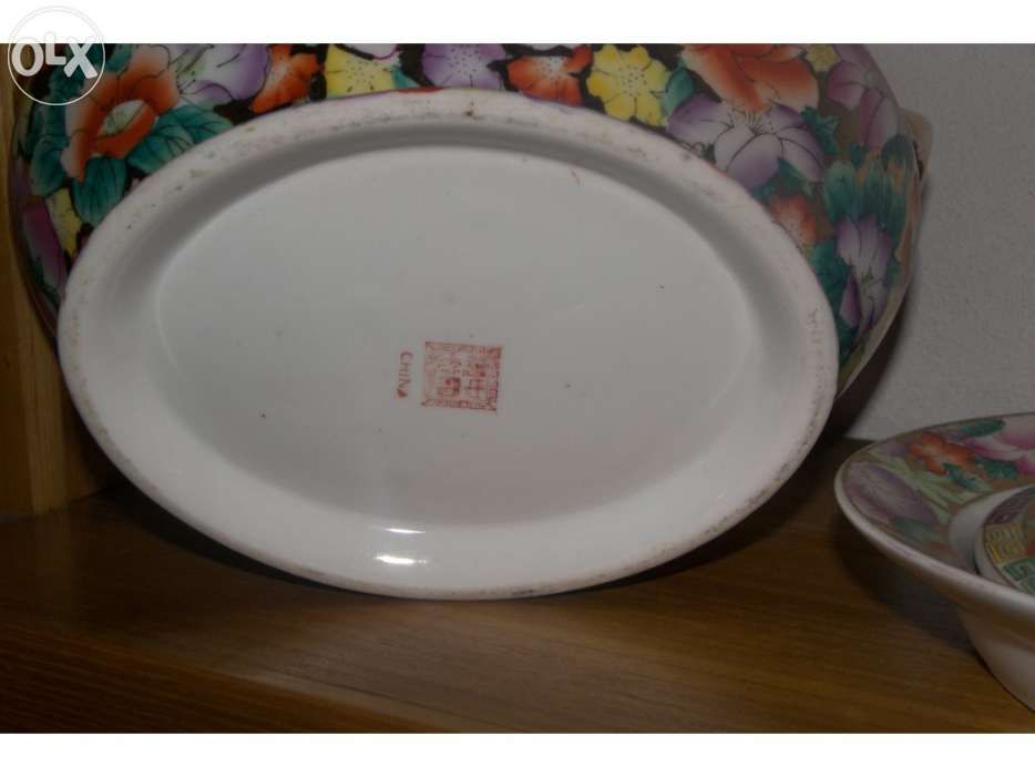 Terrina em porcelana chinesa