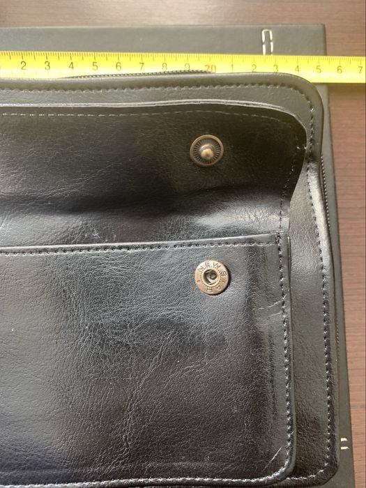 Dwie saszetki skorzane