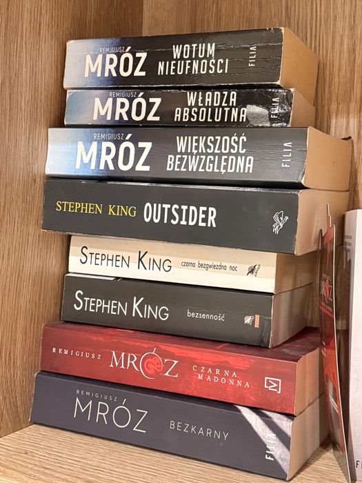 Książki Remigiusz Mróz Stephen King * RÓŻNE TYTUŁY *