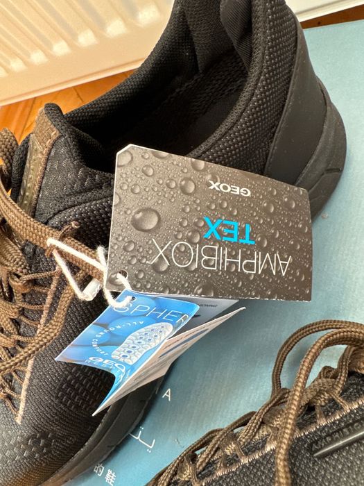 Geox sneakersy męskie Waterprooof breathable, zero shock system