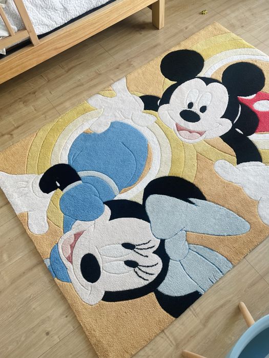 Tapete Criança Disney Mickey e Minnie