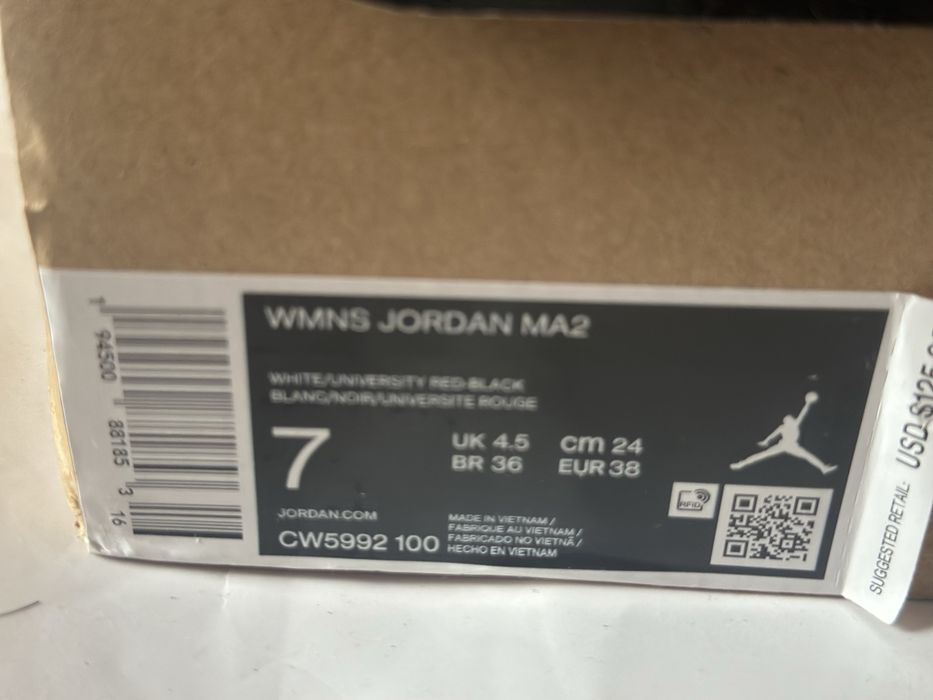 Nike Jordan MA 2 CW5992 100 7Us