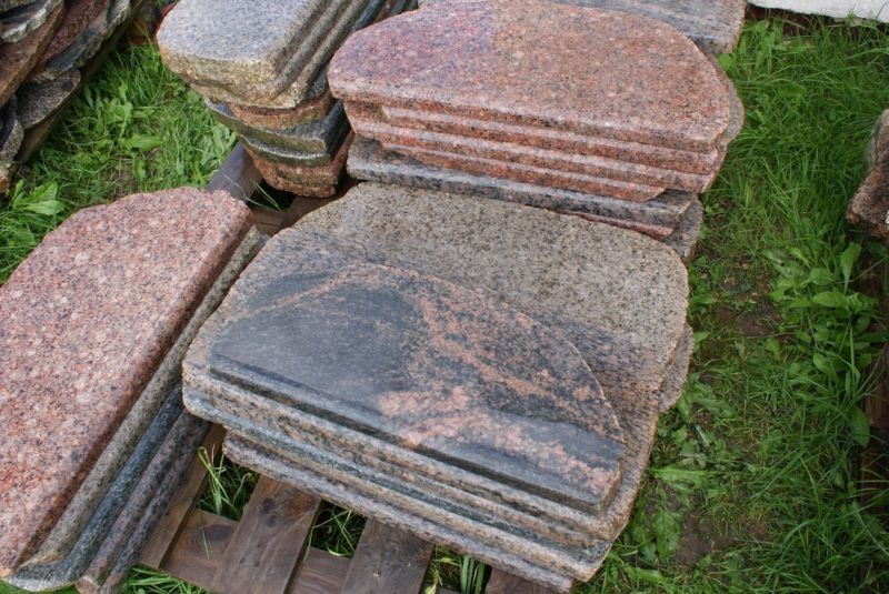 Kamień polny cięty na plastry 2.5 cm. Morąg