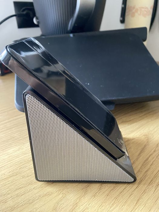 Głośnik do telefonu Sinus Vibe + podstawka stojak AUX  komplet