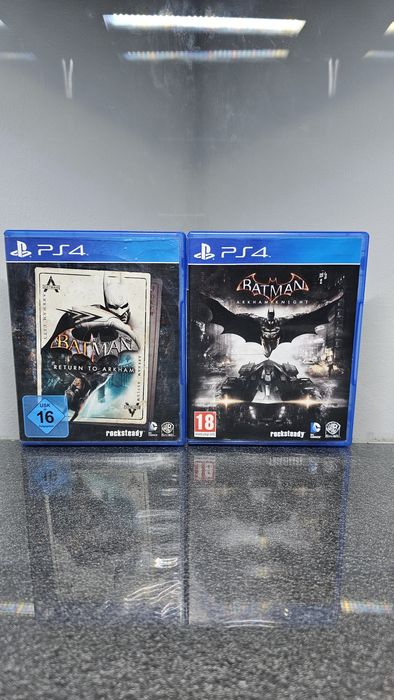 Pack 3X jogos Batman Collection Return to Arkham Arkham Knight Arkham Asylum Arkham City PS4 PlayStation 4