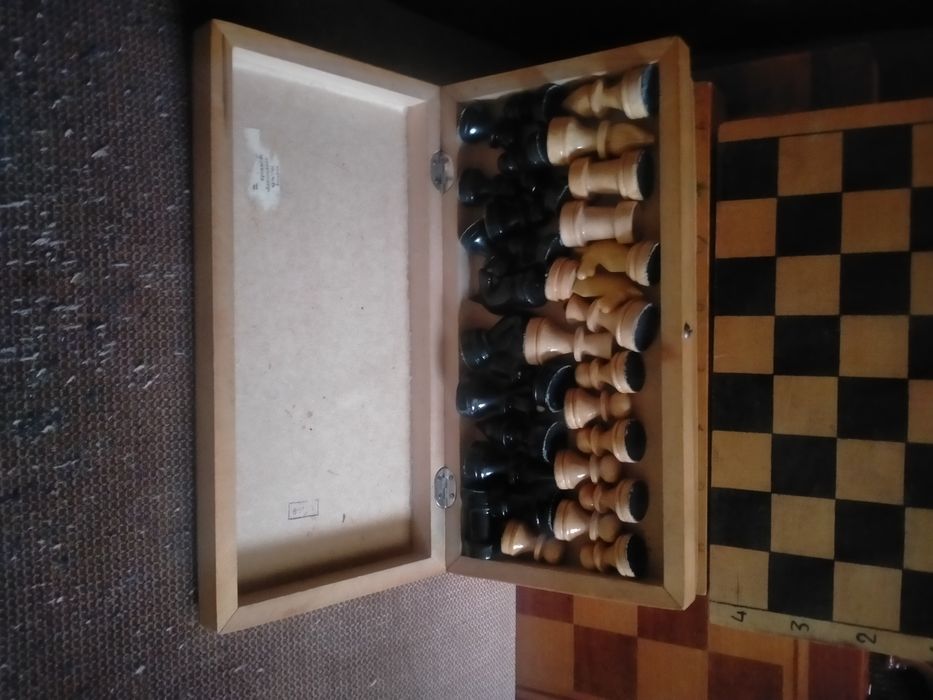 Шахматы деревянные СССР набор(4 набора в наличии)