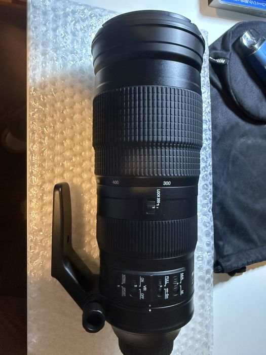 Nikon Nikkor AF-S 200-500mm f/5.6E ED VR – NOWY, paragon
