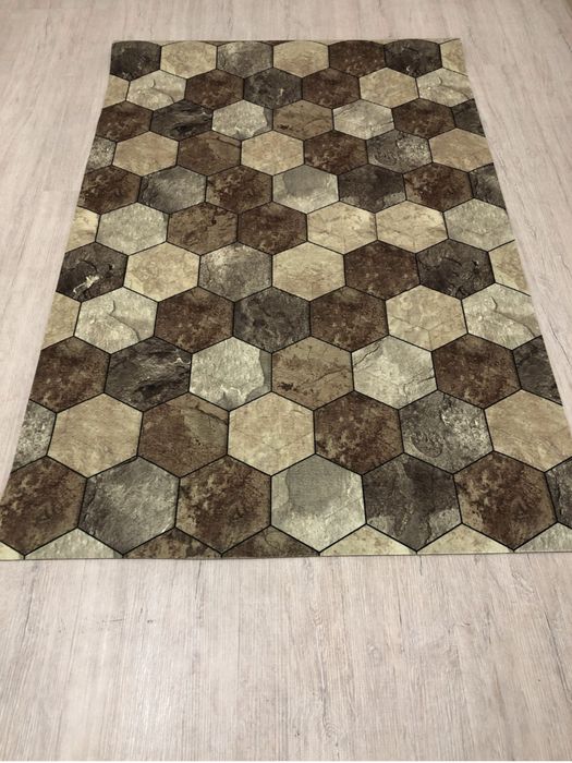 Скандинавський килимок сота (120*78 см)