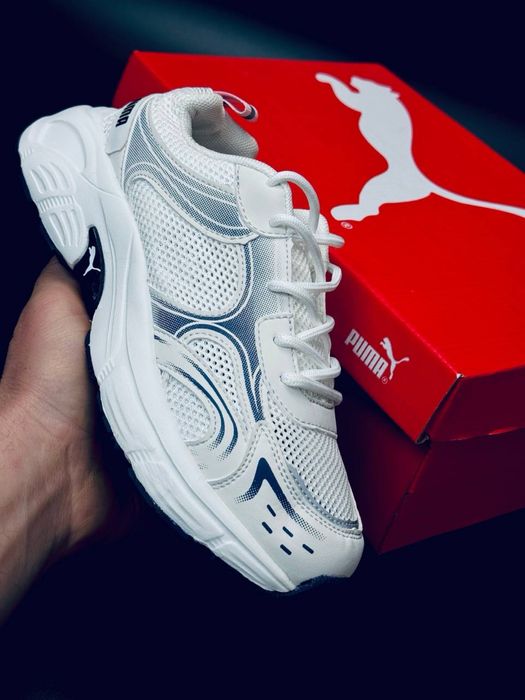 Женские кроссовки Puma демисезон / стильные кожаные кроссовки Puma