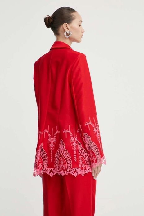 Marynarka z haftem Never Fully Dressed  38