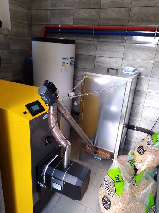 Kocioł na pellet LUMO BIO MAX PLUS 15 kW,dostępny od ręki