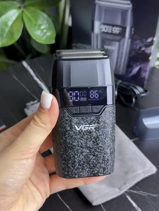 Електробритва VGR 640S Професійний шейвер  бритва новинка!!! 9000 обр