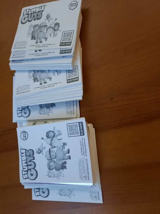 Cromos Stumble Guys Vamos Brincar