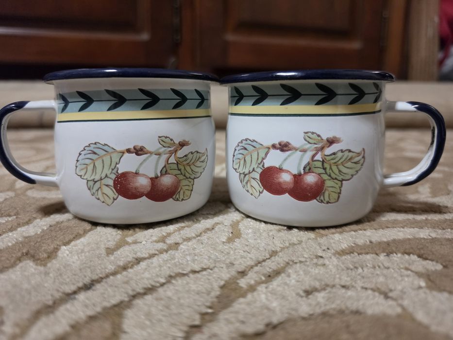 Эмалированные чашки Villeroy&Boch