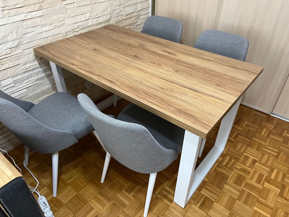 DUŻY RODZINNY STÓŁ LOFT XXL Metalowe Nogi, dowolny wymiar i kolor