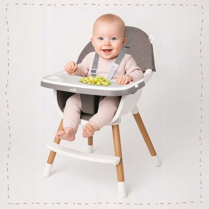 Стільчик для годування розкладний для дітей
