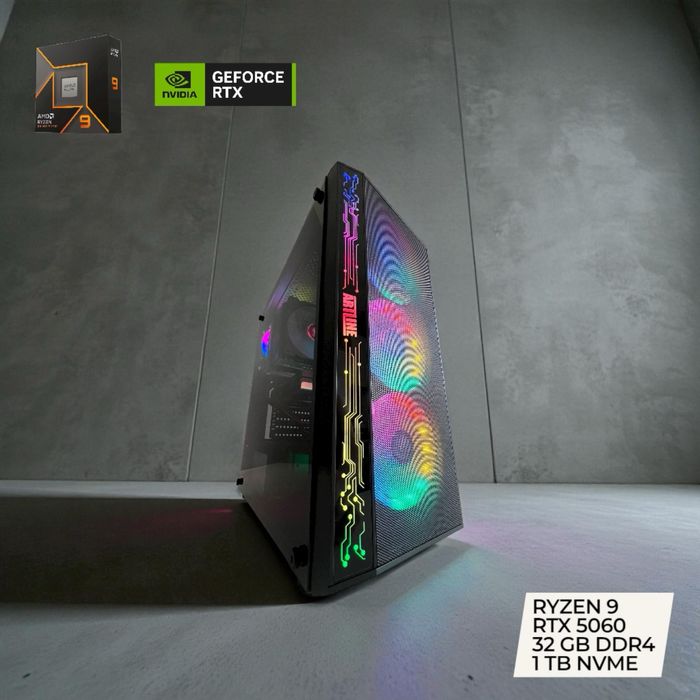 Новий топ ПК Ryzen 9 / RTX 5060 8 Gb / 32GB / SSD 1TB — 38 999 грн!