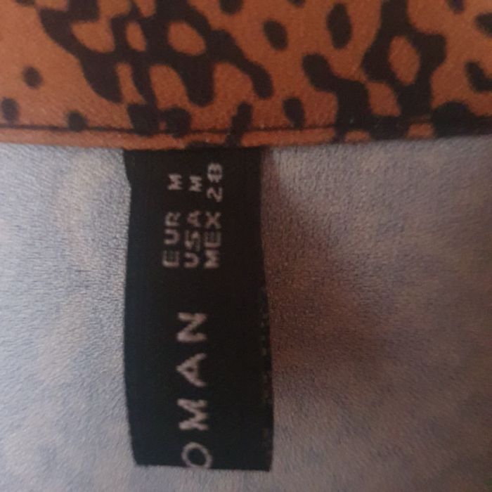 Shirt-dress animal print