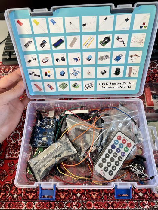 RFID Starter Kit для Arduino UNO R3 в кейсе + кабель: 900 грн. - Інша ...