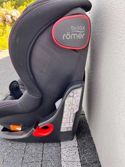 Fotelik Britax Romer KING II LS po jednym dziecku